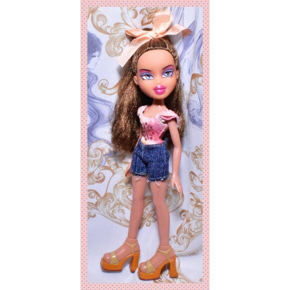 MGA Other - Vtg Bratz MGA Formal Funk Party Night Yasmin Doll Restyled Redressed Y2K 2003
